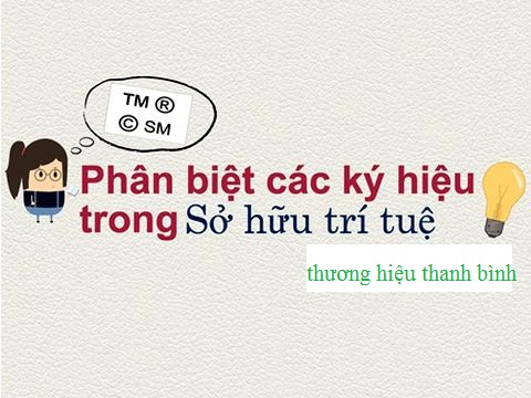 PHÂN BIỆT CHỮ  R, TM, và C  VỚI SẢN PHẨM DỊCH VỤ 